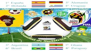 Mundial Sudáfrica 2010 World Cup  Waka Waka Shakira  Composición Gráfica [upl. by Kela]