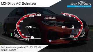 フル加速 BMW M340i by AC Schnitzer [upl. by Tarrel]