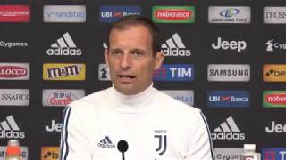 Massimiliano Allegri denies reports of dressing room spat at Juventus [upl. by Oflodor]