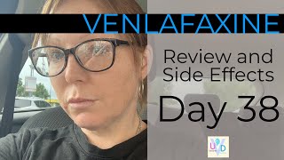 Venlafaxine Review and Side Effects Day 38 [upl. by Ahras783]