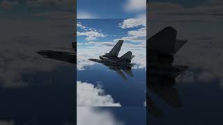 F14 vs F16 training dogfight in DCS World shorts dcsworld aviation fighter [upl. by Eniamurt364]