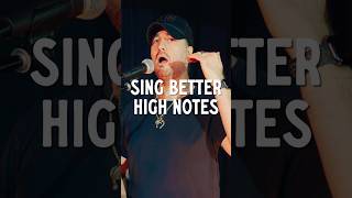 Sing Better High Notes voice singer vocalcoach song highnotes shorts [upl. by Anialahs]