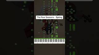 The Four Seasons Spring  Mozart piano pianotutorial thefourseasons mozart [upl. by Ludwog815]