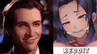 ANIME VS REDDIT Sigma reaction meme [upl. by Delwyn196]