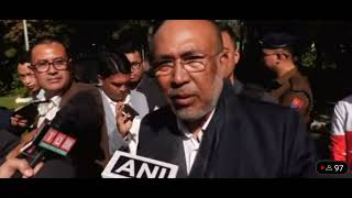 Manipur CM Biren talks on Internet band 22nd November 2024 [upl. by Fifine]