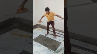 2×4 tile installation process [upl. by Lyrej]