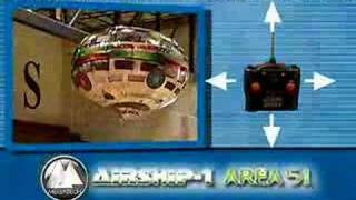 Megatech AirShip1 amp Area 51 RC Blimp Combo [upl. by Maffei]