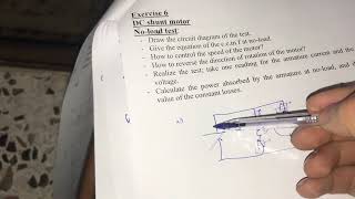 ex6 dc shunt motor no load test [upl. by Willtrude]