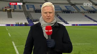 Matt Williams reacts to Irelands huge win at the Stade Velodrome [upl. by Mervin]