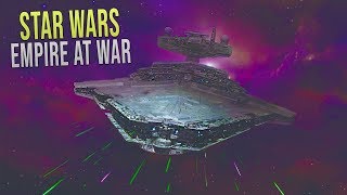 Eclipse SSD vs CIS DROID Fleet  Star Wars Empire at War Yoden Mod [upl. by Salzhauer496]