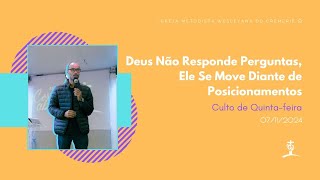 Deus Se Move Diante de Posicionamentos  Felipe Weinschutz  1930 07112024 [upl. by Navanod]