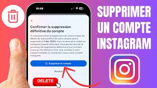 Comment supprimer définitivement un compte Instagram 2024 Nouveau [upl. by Htesil]