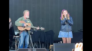 Glen Hansard w Olivia Vedder quotMy Fathers Daughterquot Ohana Festival Dana Point CA 92824 [upl. by Terces]