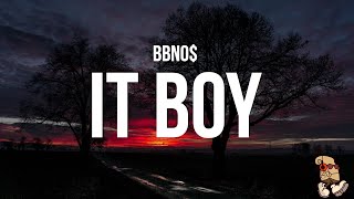 bbno  it boy Lyrics [upl. by Lowis]