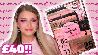 REVOLUTION X SUPERDRUG ADVENT CALENDAR UNBOXING 2023 [upl. by Greenebaum]