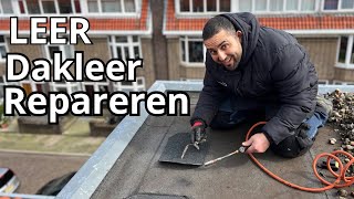 LEER Bitumen Dak Reparatie als een Pro Tips amp Technieken voor een Perfect Resultaat [upl. by Camarata468]