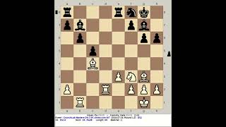 Iniyan Pa vs Kamsky Gata  CrunchLab Masters Chess Div 3 W 2024 chess com INT R1 2 [upl. by Zetta]