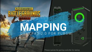 BLACKSHARK  TUTORIAL MAPPING GAMEPAD 20 FOR PUBG MOBILE [upl. by Zawde]