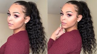 SLEEK PONYTAIL TUTORIAL 2018 [upl. by Haeel]