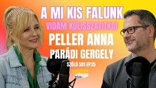 A MI KIS FALUNK VIDÁM KULISSZATITKAI  PELLER ANNA PARÁDI GERGELY  Szóló  Palikék Világa by Manna [upl. by Meeker437]