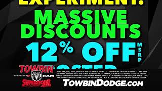 Towbin Dodge  29 APR Financing for 84 Months on New Dodge amp Ram Vehicles [upl. by Radmilla625]