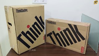 Lenovo 12th Gen Desktop Unboxing  Lenovo ThinkCentre neo 50t Gen 3 Computer Unboxing  LT HUB [upl. by Murrell]