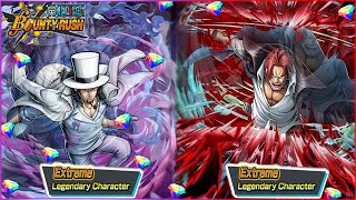 TODAS MIS GEMAS POR SHANKS EMPERADOR Y LUCCI TRANSFORMABLE  ONE PIECE BOUNTY RUSH [upl. by Drazze]