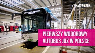 Autobus wodorowy w Jaworznie  to pierwszy taki w Polsce [upl. by Aissilem819]