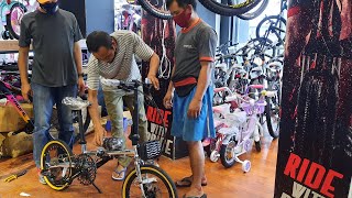 harga anjlog  sepeda lipat bahan chromoly  cuma 4 juta an  folding bike analog 22 [upl. by Ferrigno393]