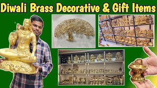 Brass home Decors  లైఫ్ టైం గుర్తుండిపోయే Gifts  Idols  Pooja Items  Kitchen Appliances shop [upl. by Okiram]