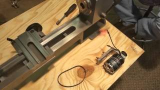 Sieg Mini lathe rebuild 12 brushless motor fit amp test [upl. by Harvey101]