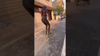 youtubeshorts skater skater girlsreactionskating ♥️♥️🛼🛼🛼🛼 [upl. by Enylecoj930]