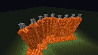 Regenerating Walls Tutorial Minecraft [upl. by Hillman]