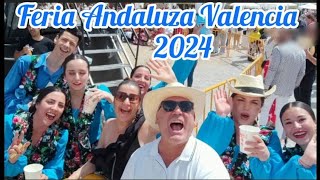 Feria Andaluza de Valencia 2024💃 Clausura de la feria después de 9 intensos días [upl. by Senzer21]