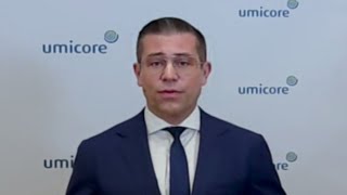 Umicore CEO discusses the importance of a fully integrated European battery material supply chain [upl. by Rehpotsirc]