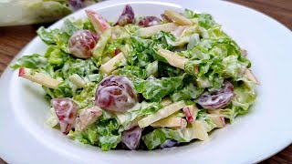 🥗Así se prepara la más fácil y exquisita ensalada ¡Te encantará 😋 [upl. by Royd984]