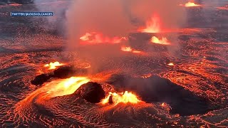 Hawaii Volcanoes National Park spokesperson discusses Kilauea monitoring visitor influx preps [upl. by Lebasiairam]