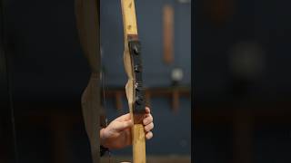 Super weird 2 piece bow hickory and bamboo bowmaking woodworking archery [upl. by Enyaw]