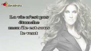 Céline Dion  Sil suffisait daimer Karaoke [upl. by Nhguavahs]