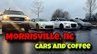 MORRISVILLENC CARS AND COFFEE VLOG [upl. by Assetnoc]