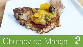 Receita de Chutney de Manga  Como Fazer  Gourmet a dois [upl. by Aicital108]