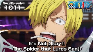 ONE PIECE episode1011quotIt’s Not Okay The Spider that Lures Sanjiquot [upl. by Raquel]