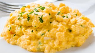 Butterless Gordon Ramsay Scrambled Eggs SO GOOD [upl. by Amabel]