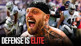 The Raiders Defense DOMINATE Ravens  Raiders vs Ravens Week 2 Recap [upl. by Naryt]