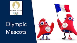 Olympic Mascots The Faces of the Paris 2024 Olympic and Paralympic Games [upl. by Rraval891]