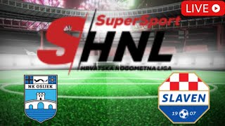 🔴 LIVE NK Osijek vs NK Slaven Belupo Croatian Football League 202425  LIVE Match Now [upl. by Eittah]