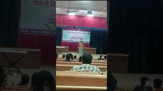 cheri Cheri lady song singing singing competition youth festival jiwaji University gwalior [upl. by Cartwright]