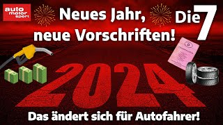 Neues für Autofahrer 2024  auto motor und sport [upl. by Pollock689]