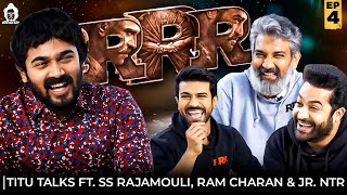 BB Ki Vines  Titu Talks Episode 4 ft SS Rajamouli Ram Charan NTR Jr [upl. by Elita]