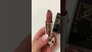 Guerlain Rouge G Lipstick Luxurious Velvet Milky Beige 360 guerlain rouge lipstick [upl. by Seroled]